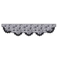 thumbnail image 2 of Halloween Web Brocade Fireplace Mantel Scarf, European Lace Spiderweb Tablecloth Runner, Fabric Cover for Home Dining Table Room Decor, Lazyguy, 2 of 6