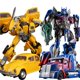 thumbnail image 2 of Figuras de acción transFormables para niños, juguetes geniales de película, Robot, coche, avión, dinosaurio, tanque, regalo, 6022A, 5 unidades, 2 of 4