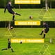 thumbnail image 4 of Red de rebote de fútbol de repuesto de 39,37 x 39,37 pulgadas, malla de rebote de fútbol con 20 cuerdas, herramienta para atrapar balones de fútbol, uso escolar, 4 of 5