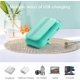 thumbnail image 3 of Mini Fan , Usb Rechargeable With 3 Adjustable Speeds Portable Fan, Quiet Small Lanyard Fan, For Home, Office, Travel(green), 3 of 4
