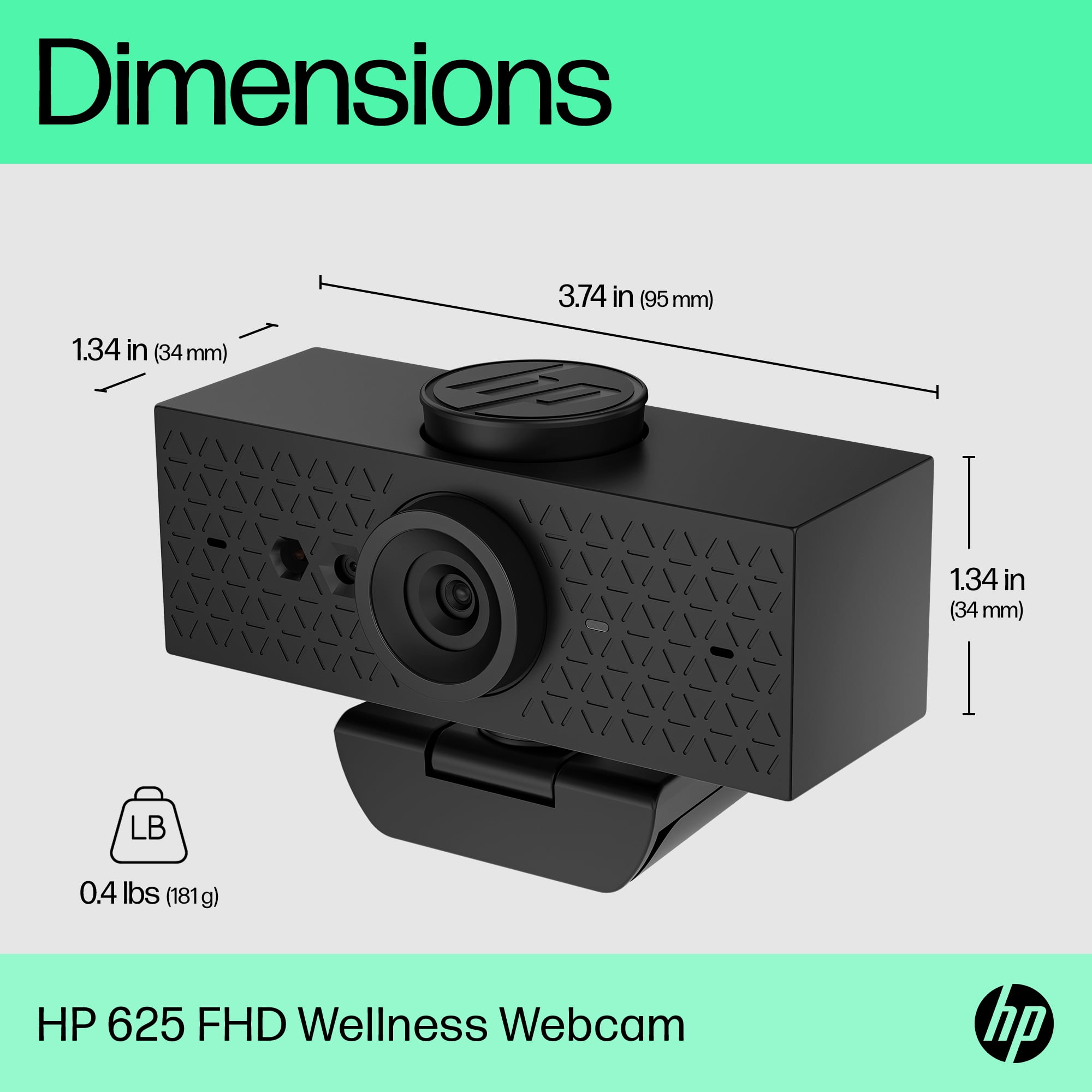 HP 625 FHD Webcam for business