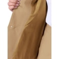 thumbnail image 5 of Agnes Orinda Women's Plus Size 2 Piece Notched Lapel Button Blazer and Midi Pencil Skirts Pocket Business Suit Sets 5X Khaki, 5 of 6