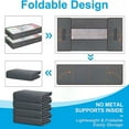 thumbnail image 6 of Foldable Underbed Storage Bag - Reinforced Handle, Portable Large Capacity Clothes Quilt Bag, Dustproof Organizer, 6 of 7