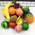 thumbnail image 1 of Manzanas simuladas, manzanas falsas, caquis, limones, plátanos, brochetas, decoraciones para gabinetes del hogar, accesorios de fotografía., 1 of 5