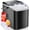 Black, variant on Countertop Ice Maker Portable Machine with Self-Cleaning, 26lbs/24hr, 2 Ice Sizes, Basket & Scoop, Compact Design with Handle for Kitchen, Office, Camping, Black