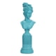thumbnail image 1 of Estatuilla de personaje, adorno de escritorio, estatua de resina para sala de estar, oficina, cafetería, azul, 1 of 10