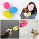thumbnail image 4 of 2 pelotas chirriantes para perros pequeños, juguetes masticables, pelotas de goma para cachorros, para entrenamiento canino., 4 of 5