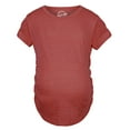 thumbnail image 1 of Chandails de Maternité Confortables pour Femmes, Chandails de Grossesse Vierges, T-Shirts Ajustés Unis (Rouge) - P, 1 of 2