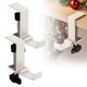 thumbnail image 1 of Inteprter Soporte para calcetines navideños 2 en 1 inoxidable con ganchos para guirnaldas y carga ajustable. Ideal para coronas navideñas y Decoración del hogar blanco lechoso, 1 of 6