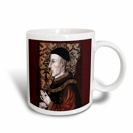 3dRose Henry V, King of England, Late 16th Century, Artist unknown, Ceramic Mug, 11-ounce