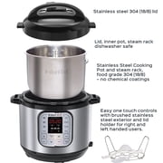 Instant Pot DUO60 6 Qt 7-in-1 Multi-Use Programmable Pressure Cooker