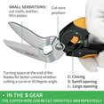 thumbnail image 5 of stedi 9'' Professional Scissor Heavy Duty, Multipurpose Cardboard and Carpet Shears, Comfortable Soft Grip, 5 of 5