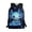 Cute Blue Axolotl, variant on Binienty Sunflower Horse Print Backpack for Kids 7-12 17 Inch Large Capacity School Bookbag with Adjustable Shoulder Straps and Front Zipper Pocket for Students Daily Use