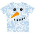 thumbnail image 3 of Inktastic Snowman Face Boys or Girls Toddler T-Shirt, 3 of 5