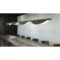 thumbnail image 6 of Sonneman 3122-79 Tela 79" Wide Led Linear Chandelier - Black, 6 of 6