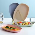 thumbnail image 4 of QUTETN Fish Platter Shatter-Resistant Rectangular Dinner Plate for Hotels and Restaurants 11.42”X7.01”X0.98”, 4 of 10