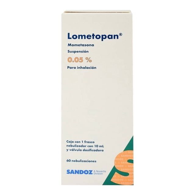 Lometopan 0.05% suspensión para inhalación 10 ml