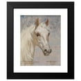 thumbnail image 2 of Alexander Pock 15x18 Black Modern Framed Museum Art Print Titled - Calais Horse Portrait, 2 of 5