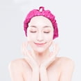 thumbnail image 3 of Long Hair Cap Sleep Hat Braids Satin Night Scrunchie Miss Women's Scarf 2 PCS, 3 of 6