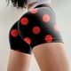 thumbnail image 3 of Gibobby Shorts Mujer Fashion Yoga Short Print Sexy Casual Dot Women's Polka Pants Yoga Pants(Negro, L), 3 of 5