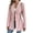 Pink, variant on Women'S Elegant Wool Blend Blazer Tailored Slim Fit Jacket for Office Commute and Formal Occasions Pink XXXL