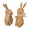 Khaki3, variant on 9.8" Easter Woven Ornament Cute Bunny Decorative Figurine for Easter Home, Woven Willow Rabbit Figurines Crafted, Spring Decorations for Home Courtyard Tabletop to Enhance The Easter Atmosphere