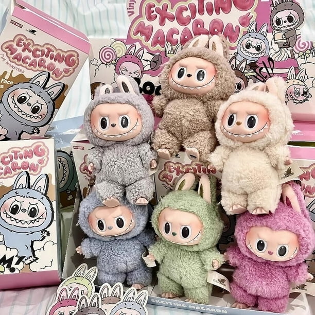 POP MART LABUBU ぬいぐるみ 6体セット POP MART Labubu 6 - Piece Plush Toy Set: A Delightful Gift