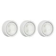 thumbnail image 1 of Under Cabinet Lights, ABS 3 Modes Wide Application LED Closet Lights Durable 3pcs  For Home, 1 of 8