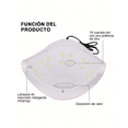 thumbnail image 2 of Secador de esmalte de uñas, 54W LED Gel de uñas Secador de gel de uñas Máquina de curado de gel de uñas, Lampara UV para Secado de Uñas, 2 of 5