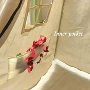 Lavievert Indian Canvas Teepee Children Playhouse Kid Play Tent