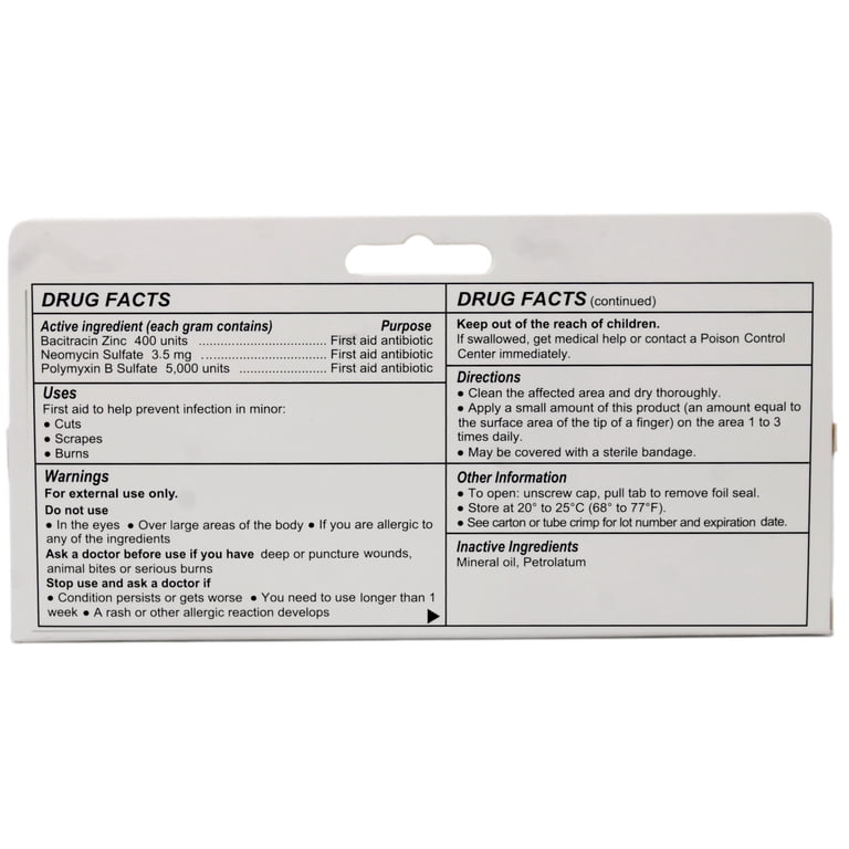 Quality Choice Triple Antibiotic Ointment, 0.5 oz photo 6