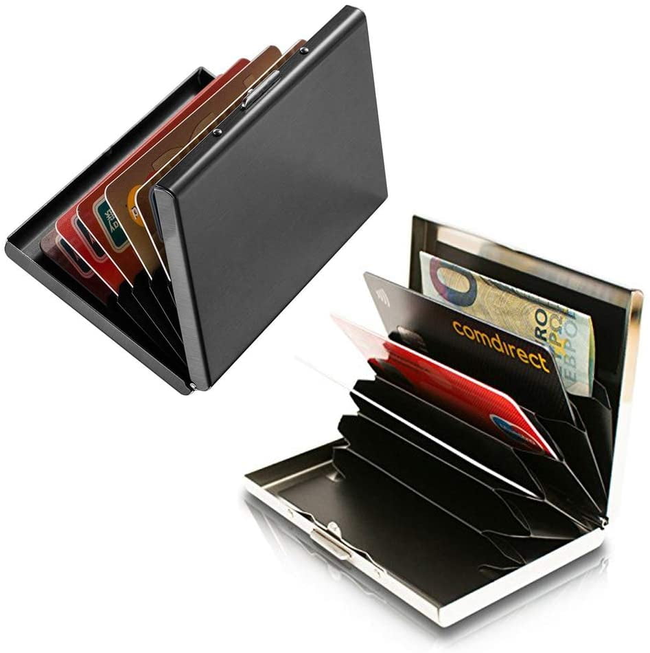 RFID blocking Aluminium Protecteur Portefeuille en métal carte de crédit porte-THIN CASE 