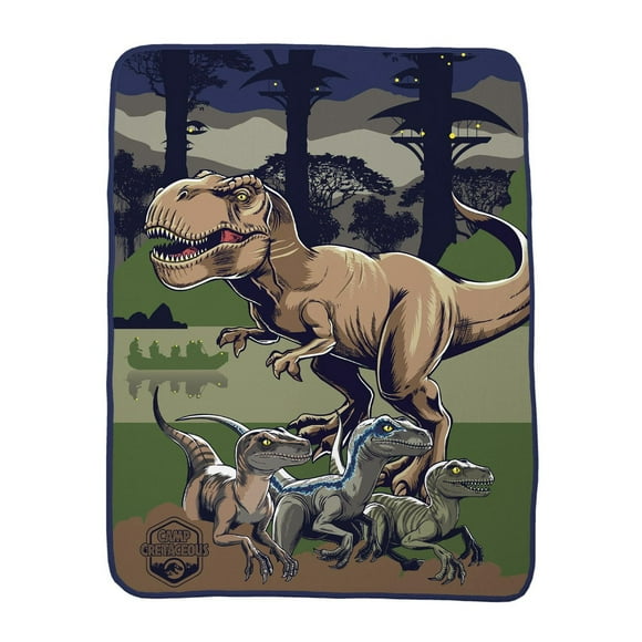 Jurassic "Don't Get Eaten" Throw, Jurassic Throw