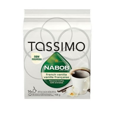Tassimo Nabob French Vanilla Coffee Single Serve T Discs 14 T Discs Walmart