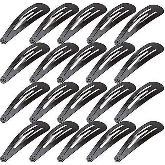 80 Pcs Hair Clips Hair Barrettes 2 Inch Snap Non-Slip Metal Hair Clips