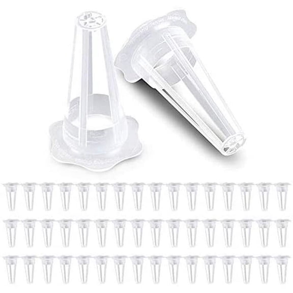 Plant basket, 50 plant cups, mesh with plastic grey sealing shape, suitable for aerogarden, hydroponics, and planting systems