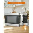 thumbnail image 6 of Commercial Chef CHM770SS Countertop Microwave Oven, 0.7 Cubic feet, Stainless Steel, Condition: New, 6 of 8