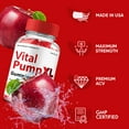 thumbnail image 2 of Vital Pump XL Gummies for Men, Advanced Formula, Vital Pump XL Supplement for Men All Natural Maximum Strength (5 Pack), 2 of 6
