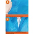 thumbnail image 2 of TELOLY 2Pcs Poncho,High-Quality Waterproof EVA Material Flat Ponchos Adult,Womens Rain Jacket With Hood,Soft,Odorless,and Non-Toxic Mens Rain Jacket,Stylish Multi-Functional Raincoat, 2 of 7