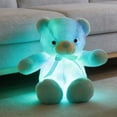 thumbnail image 2 of 2026 New! Creative Light Up LED Inductive Teddy Bear Stuffed Animals Plush Toy Colorful Glowing Teddy Bear, 20- Inch, 2 of 5