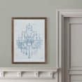 thumbnail image 4 of Chandelier Draft I - Barnwood Framed Canvas - 18 x 24 - Walnut, 4 of 4