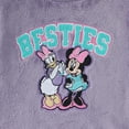 thumbnail image 3 of Disney Minnie Mouse and Daisy Duck Crewneck Wubby Fleece Pullover Sweatshirt (Girls), Sizes 4-6X, 3 of 4