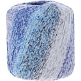 thumbnail image 1 of rollo de 133 m de hilo de algodón degradado teñido en color para tejer a mano, bufandas, gorros, chal, suéteres, mantas, disfraces (azul cielo)., 1 of 6
