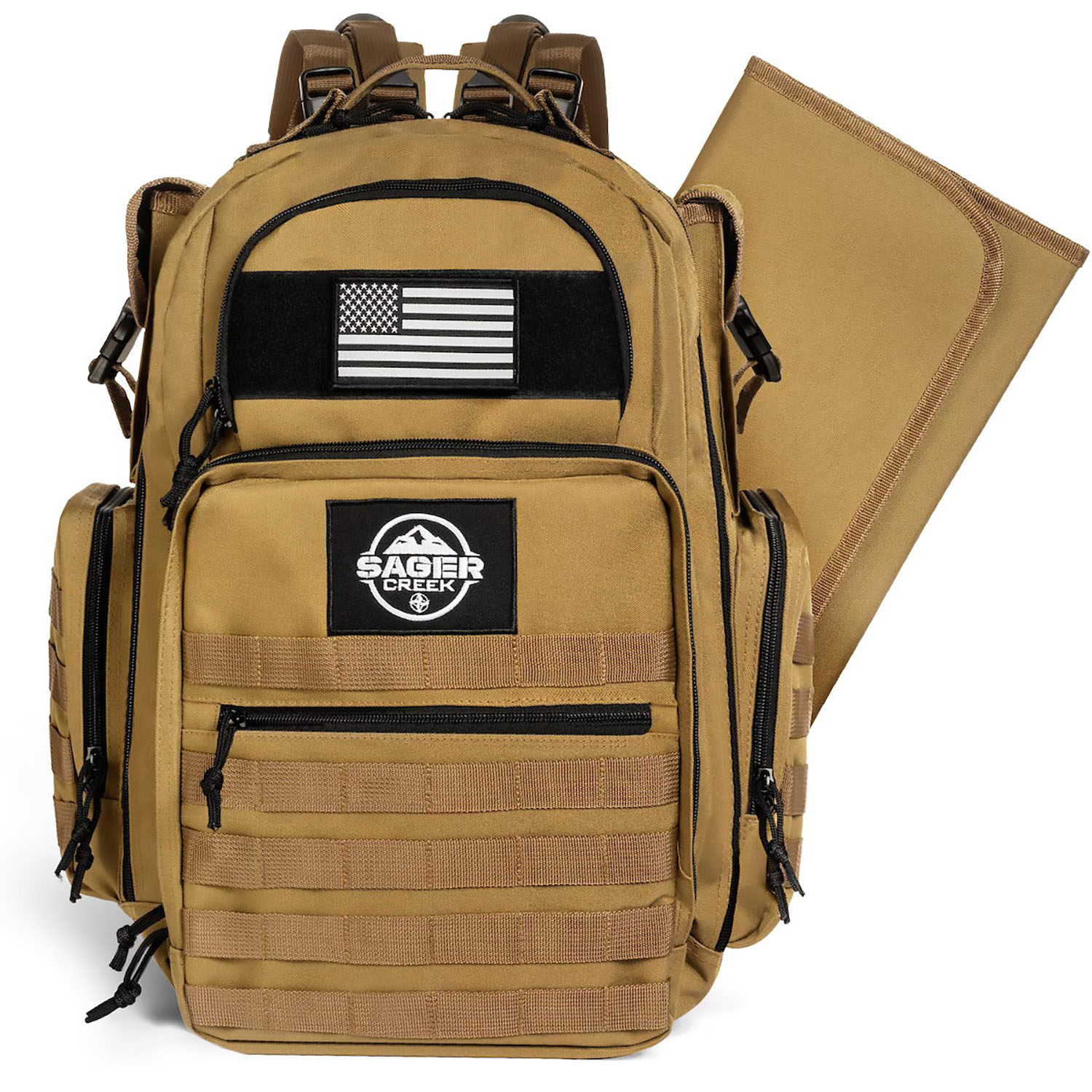 Brown Premium Dad Diaper Bag Backpack 