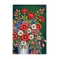 thumbnail image 2 of Decoraciones para el Día de los Caídos, Bandera de jardín de lino para el Día de la Independencia, Bandera de decoración para patio impresa a doble cara, Bandera patriótica para jardín, Ideal para la, 2 of 6