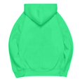 thumbnail image 3 of TQWQT Womens Oversized Green Hoodie Solid Color Hooded Long Sleeve Y2k Sweatshirts Cute Fashion Hoodie Plus Size Pullover Tops with Pockets Green 2XL, 3 of 5