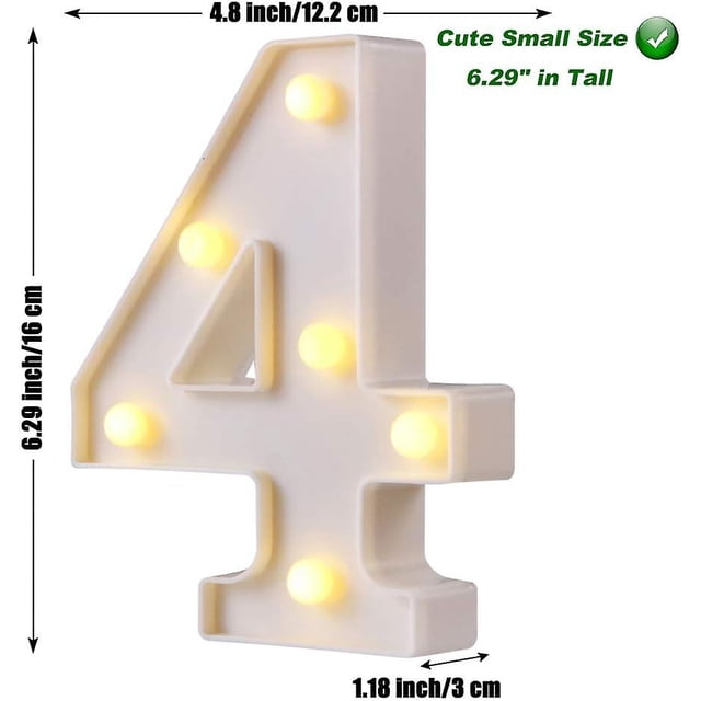 LED Marquee letter lights, 26 letters luminous letter logo, very suitable for night light wedding birthday party home ba