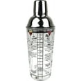 thumbnail image 6 of 16 ounce Wine Recipes Printed Glass Cocktail Shaker QGM22651, 6 of 6