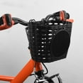 thumbnail image 5 of Multifunction Children Bike Storage Basket Removable Sundries Container Adjustable Front Basket for Road Bike Outdoor Cycling Cargocycling Black, 5 of 7