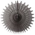 thumbnail image 4 of Ensemble de 3 Éventails en Nid d'Abeille, Gris (13-21 Pouces), 4 of 4